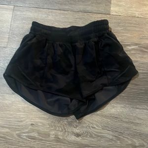 Lululemon Camo Hotty Hot Shorts